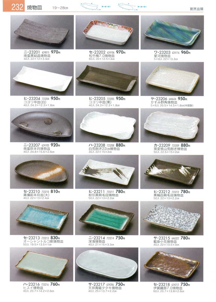 Broiled Fish Plates