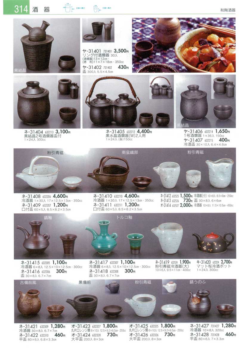 Containers for SAKE