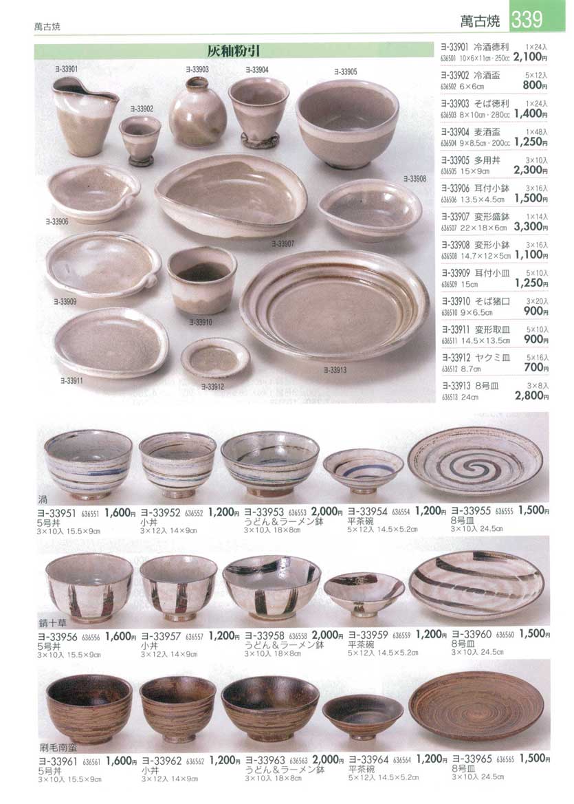 Earthenware pots