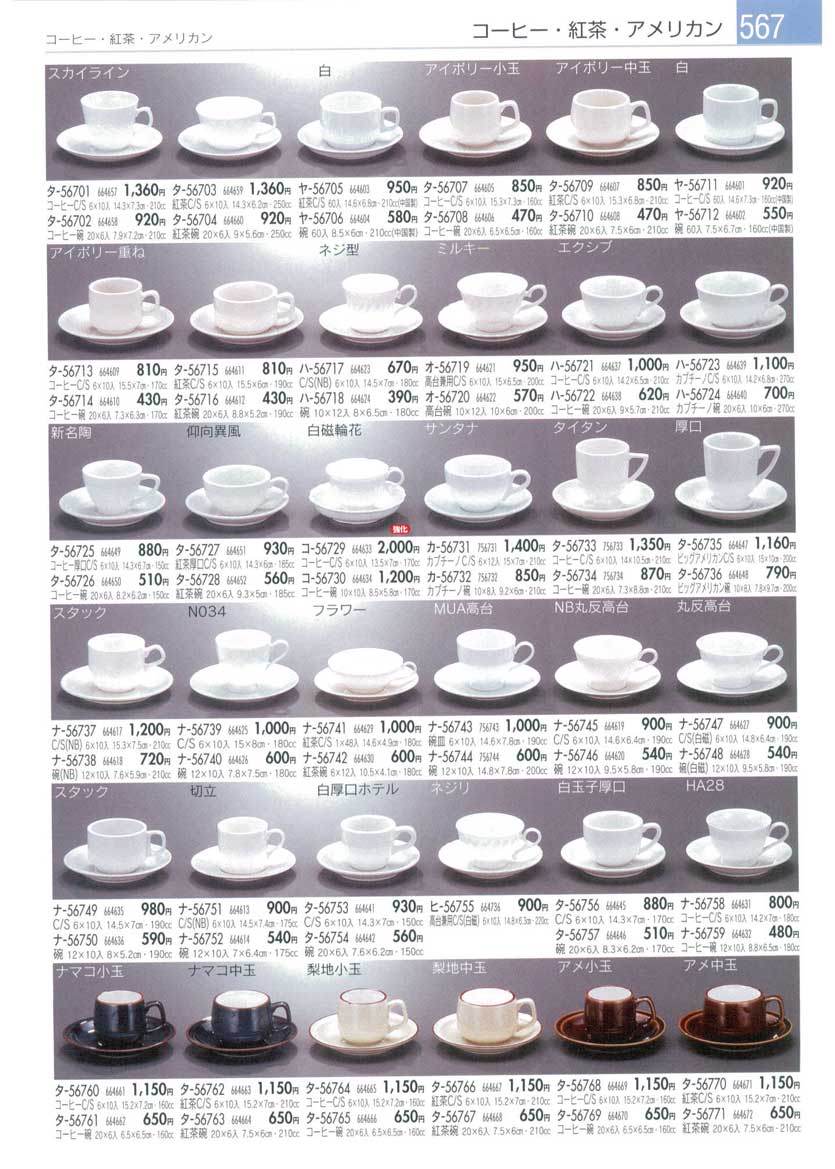 Tea and Coffee cups