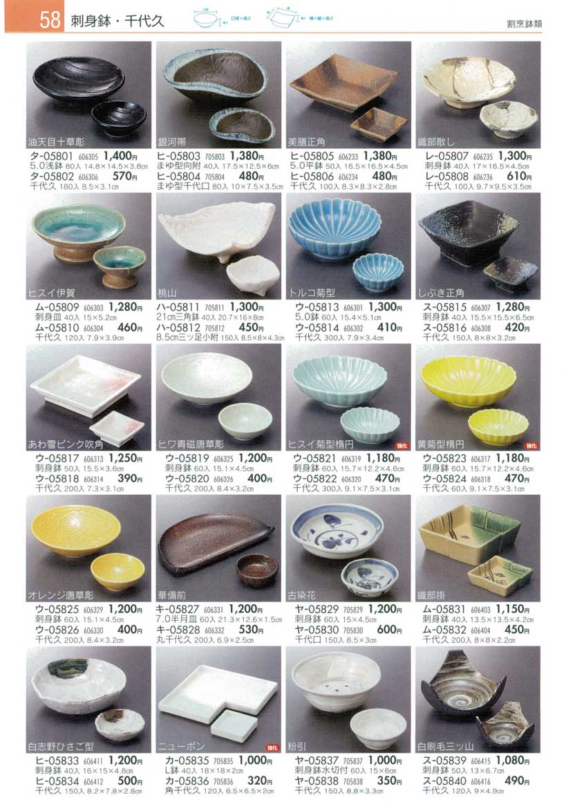 Sashimi Plates