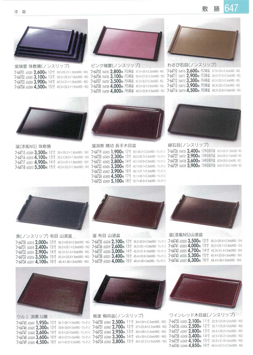 Lacquer ware