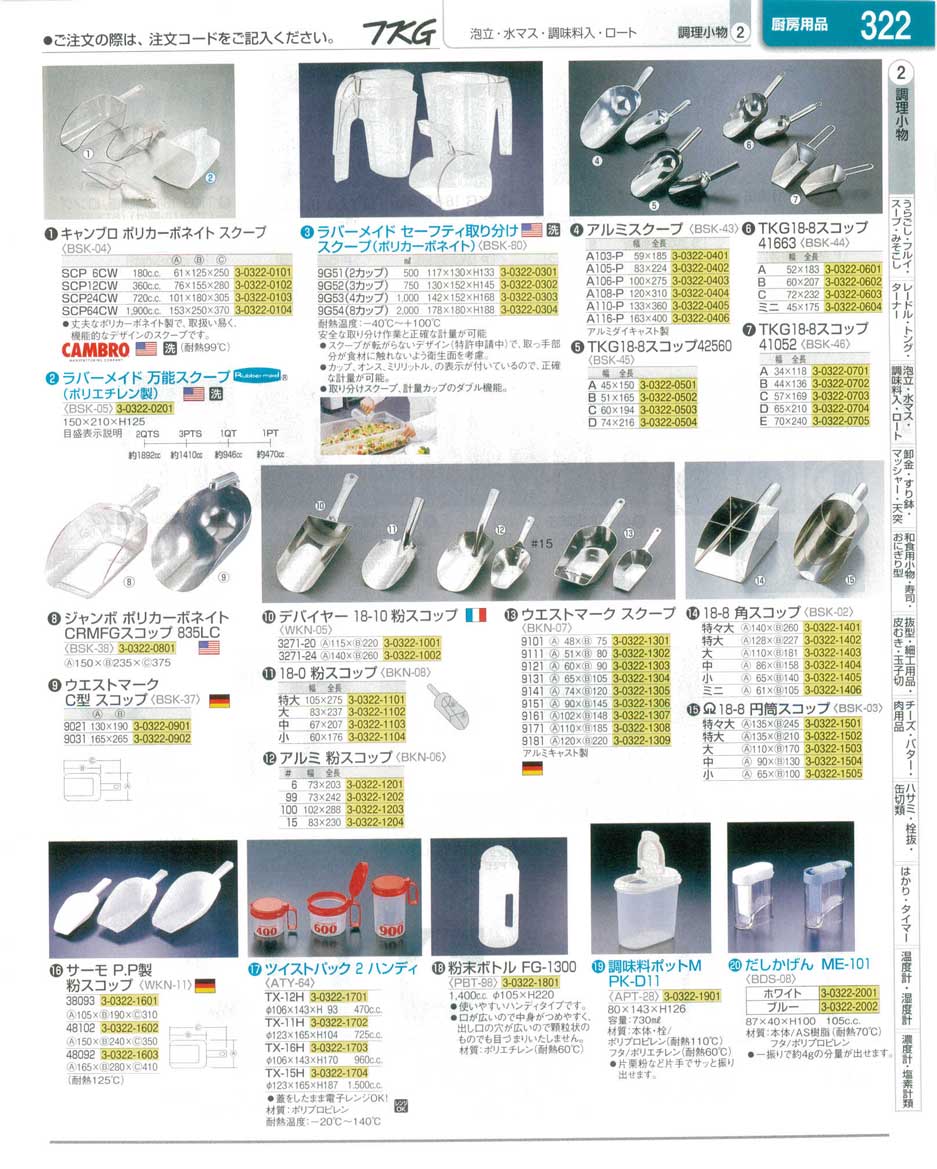 9-0506-1001)BSK05(120)ラバーメイド 万能スクープ（２８８５）（商品番号3-0322-0201）