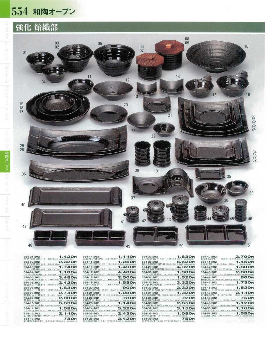 食器 強化・飴織部器望2－554ページ