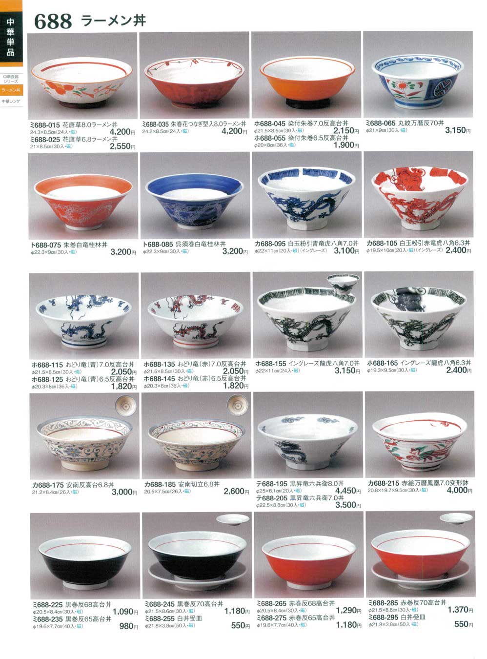 食器 ラーメン丼ときわ25－688ページ