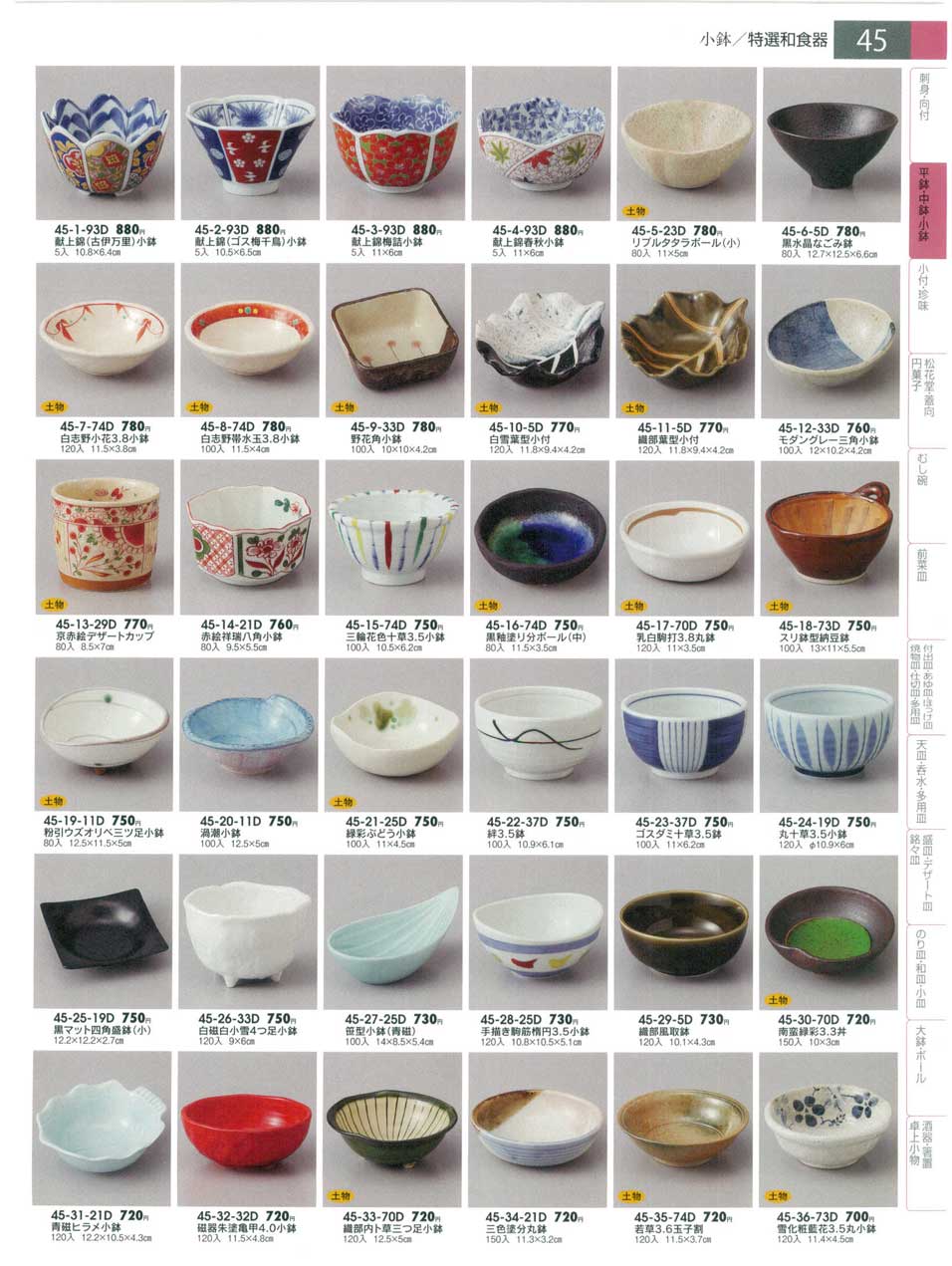 みやび商会 食器 小鉢みやびの器14－45ページ