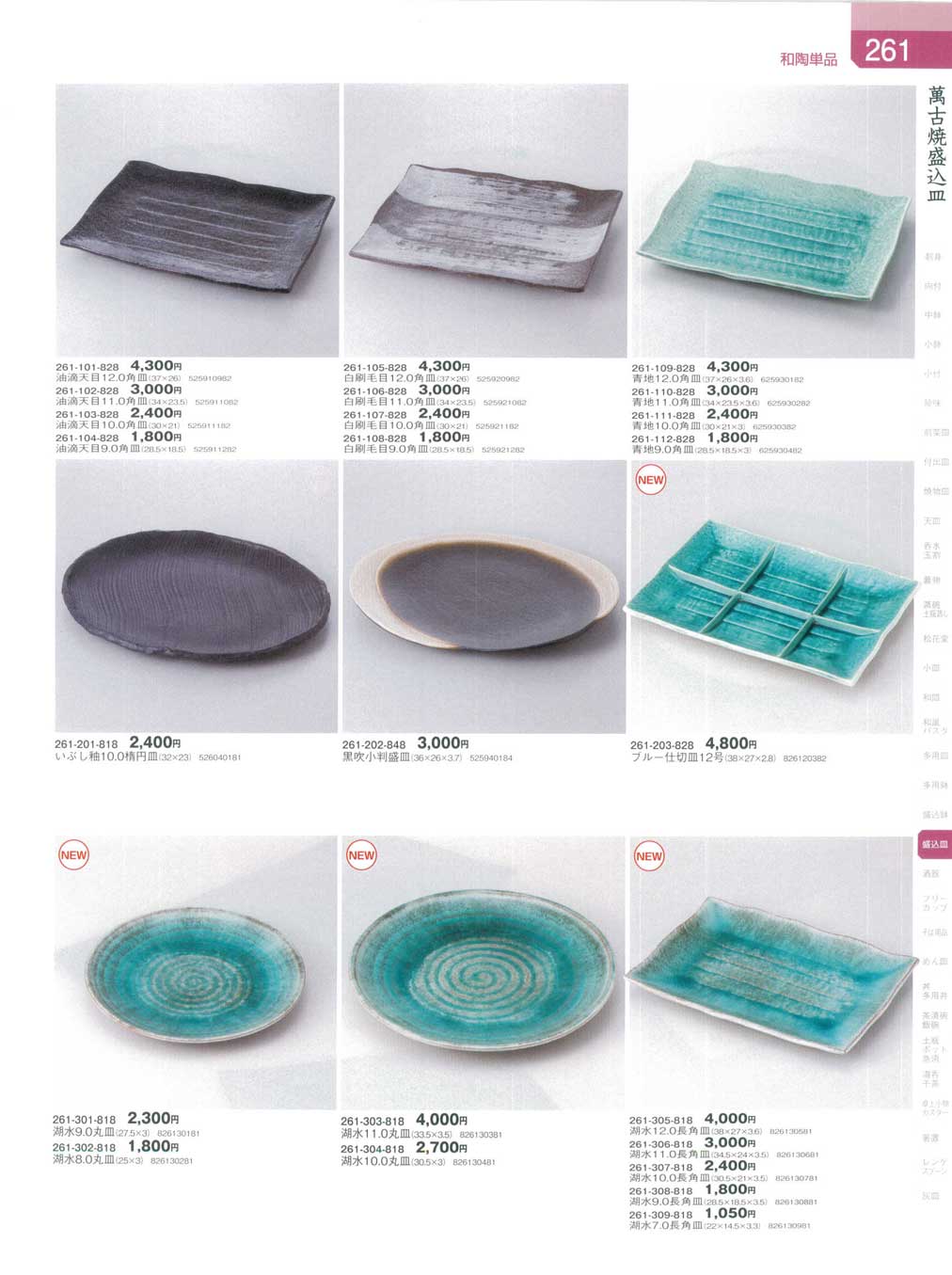 食器 萬古焼盛込皿器蔵8－261ページ