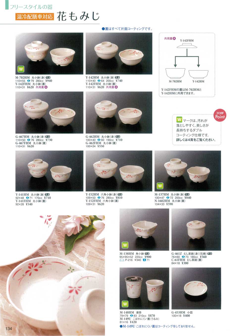食器 温冷配膳車対応・花もみじスリーライン2016－134ページ