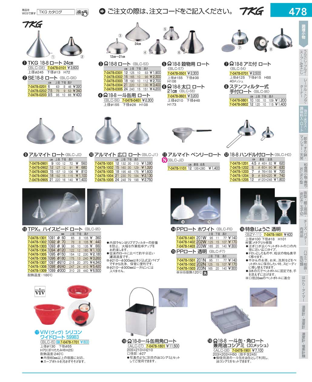 食器 ロート ＴＫＧ１７－１ 遠藤商事－478ページ