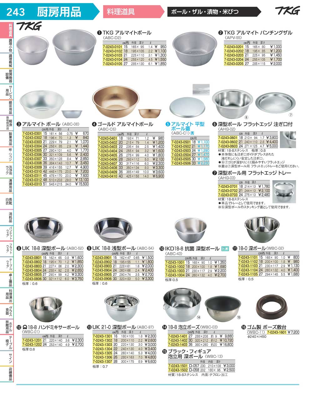 9-0258-0313)ABC08051(90)アルマイト ボール５１ｃｍ（商品番号7-0243