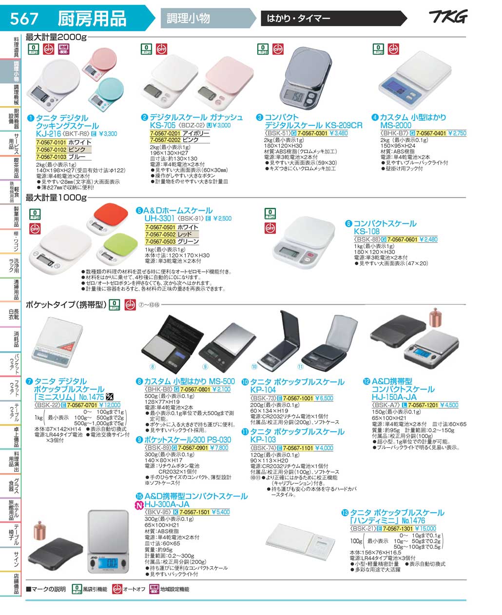 9-0602-0701)BSK7401(120)タニタ ポケッタブルスケールＫＰ-１０３