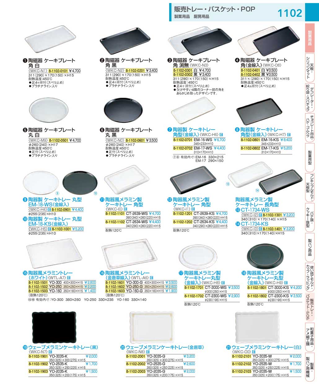 食器 ケーキプレート：Cake tray, Cake plate ＴＫＧ１８－１ 遠藤商事