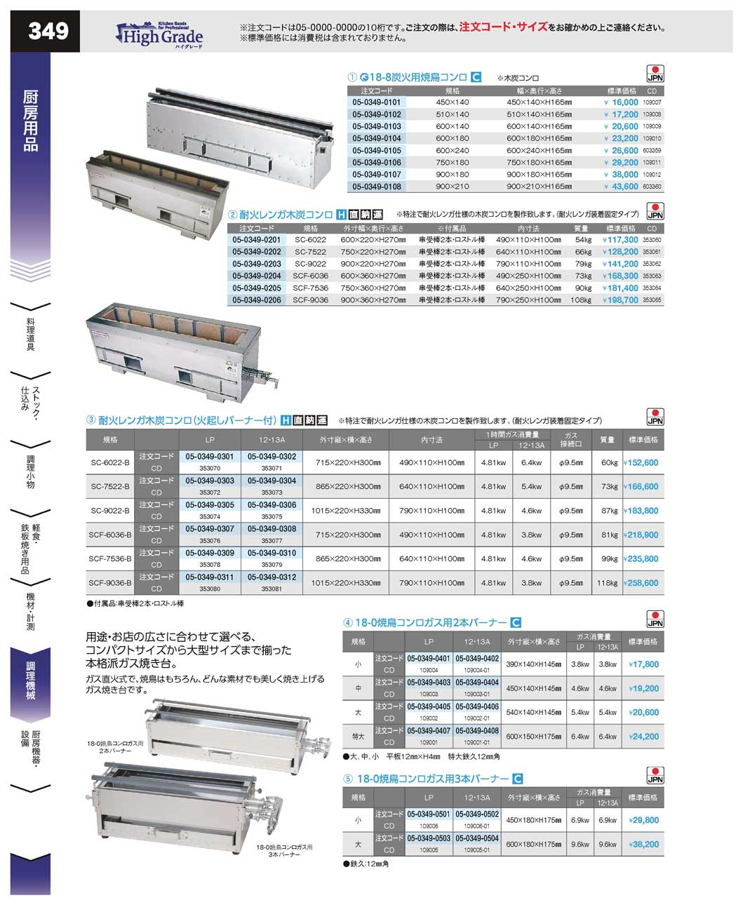 食器 厨房用品・調理機械Cooking Machine 厨房用品ハイグレード５－349