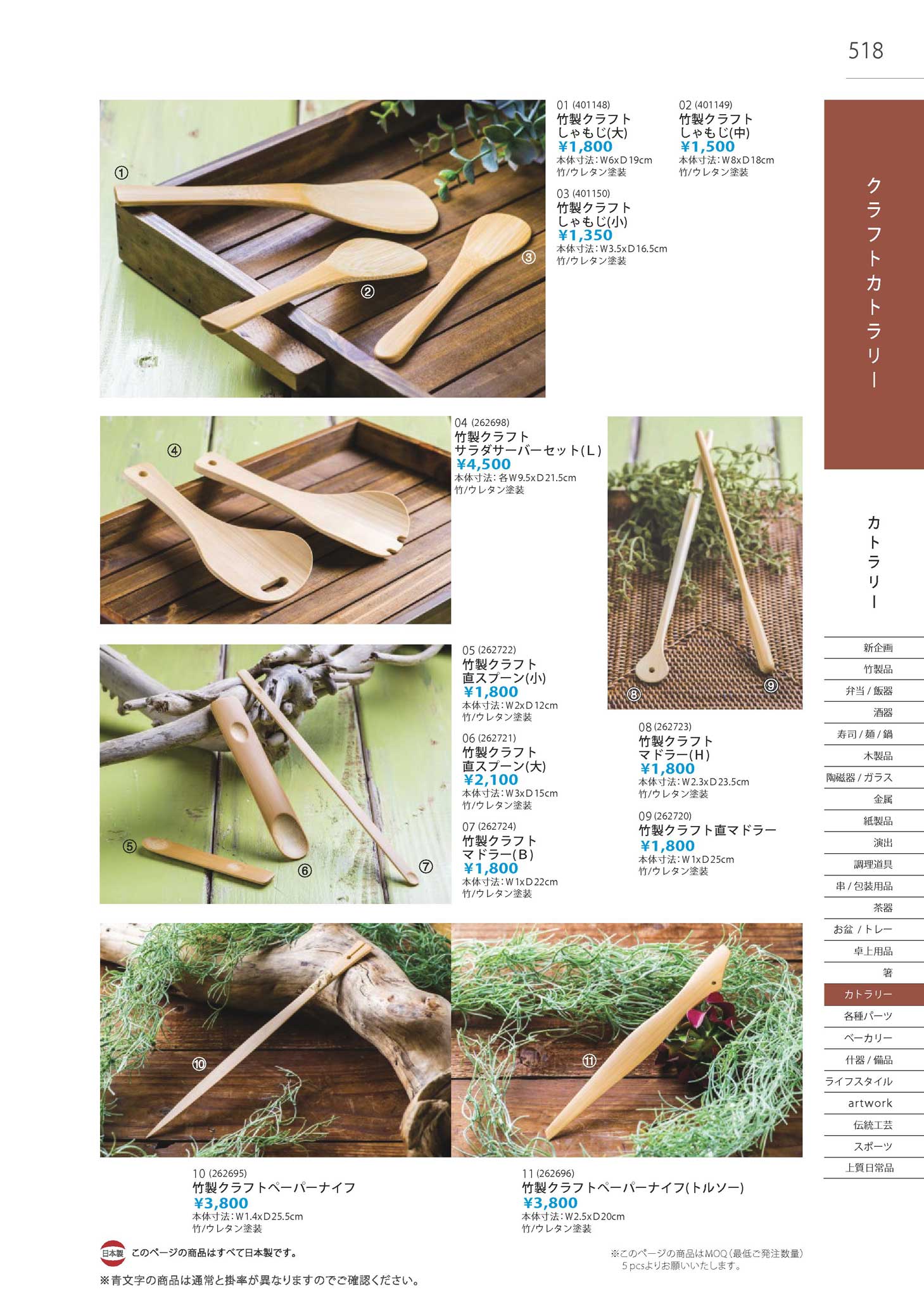 竹製クラフトペーパーナイフ(上120)（商品番号26026950）