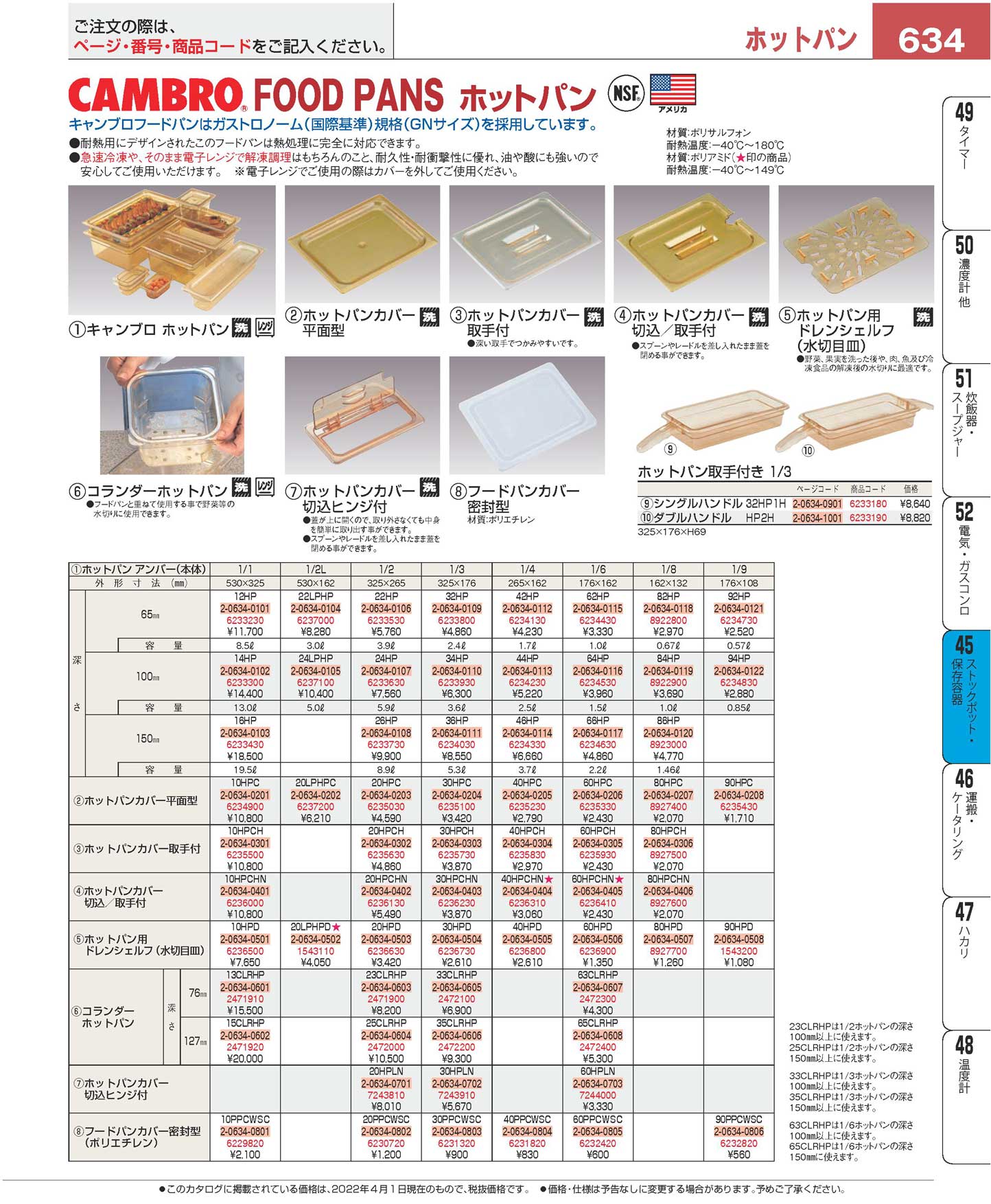 キャンブロ ホットパンカバー １／１ 平面型 １０ＨＰＣ（１５０）(90