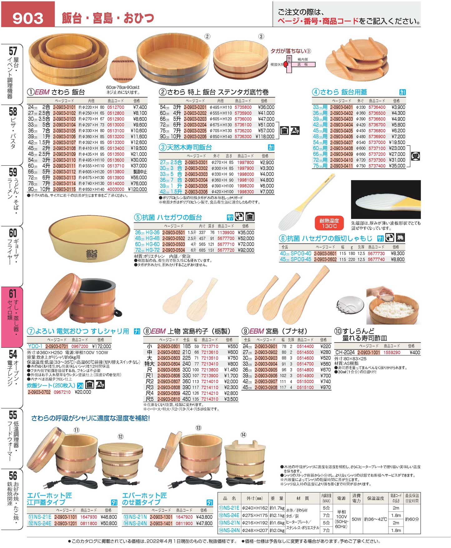 よろい 電気おひつ すしシャリ用 ＹＤＯ-１(140)（商品番号0967200）