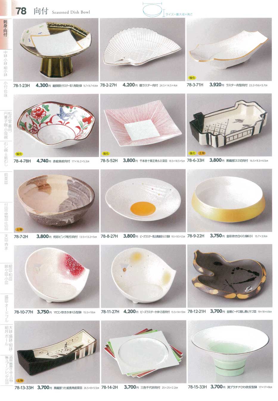 3個セット 赤絵丸紋小蓋向 [ 11×7.9㎝ ] | 煮物碗