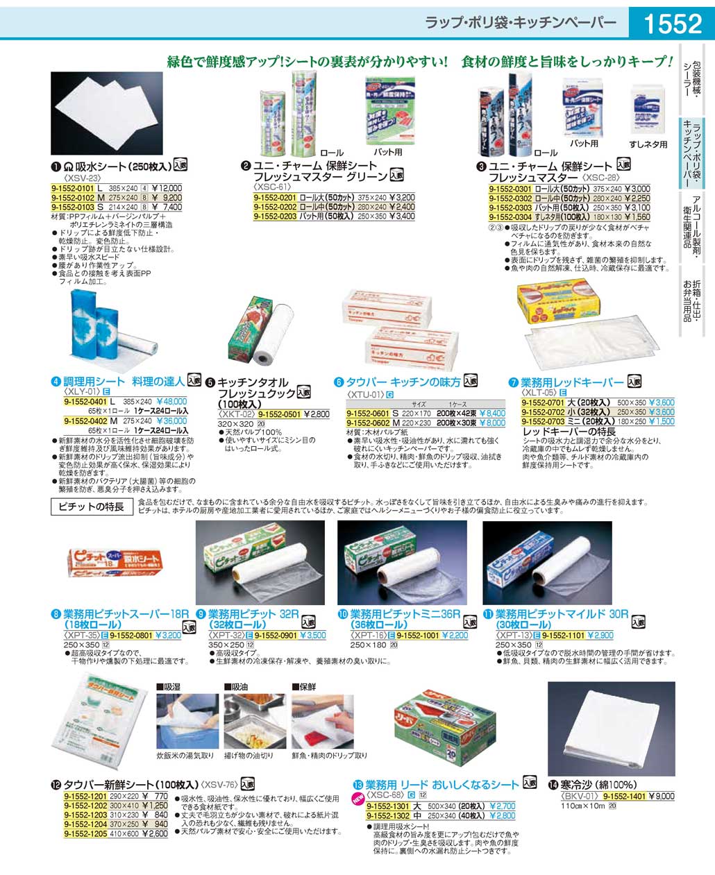 ＳＡ吸水シート（２５０枚入） Ｓ - 給水用品