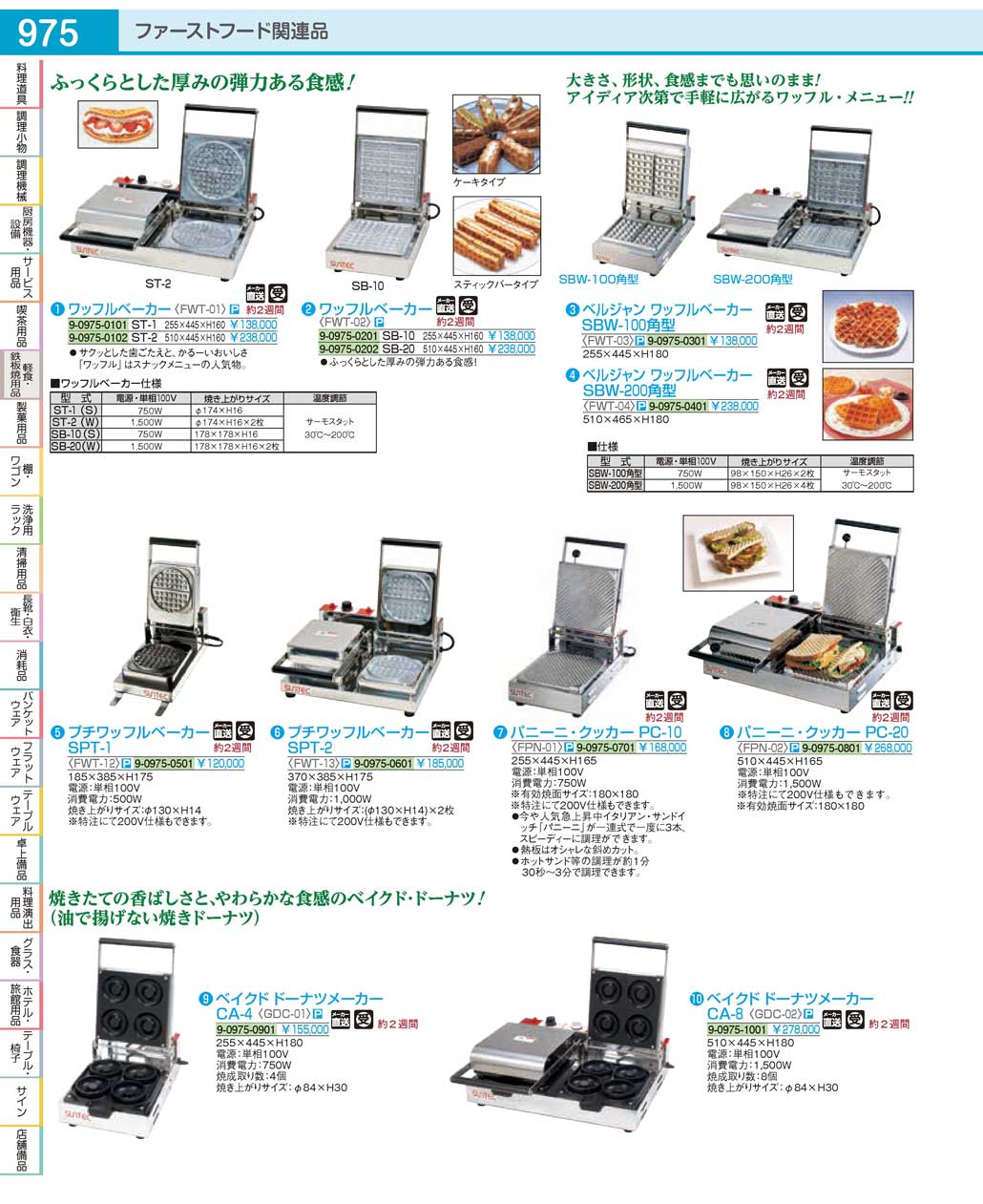 FWT1201(140)プチワッフルベーカー ＳＰＴ-１（直送）（商品番号9-0975-0501）