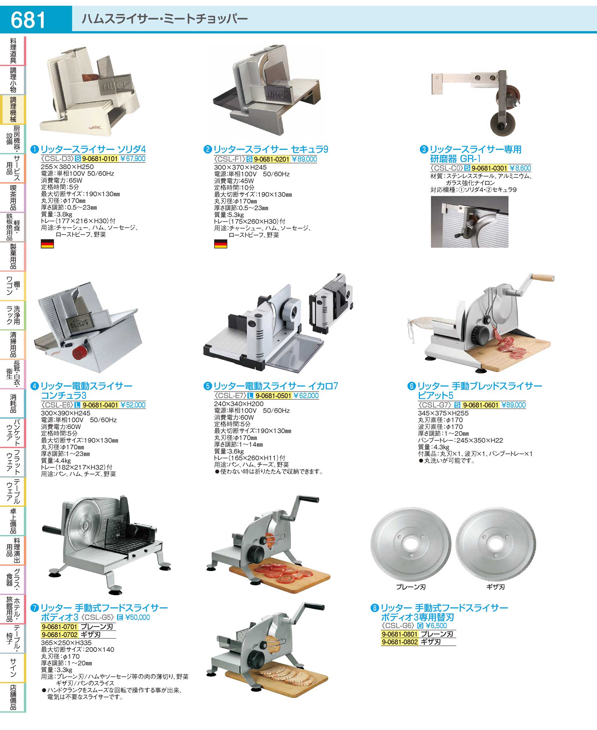 CSLC001(126)リッタースライサー専用 研磨器ＧＲ-１（商品番号9-0681