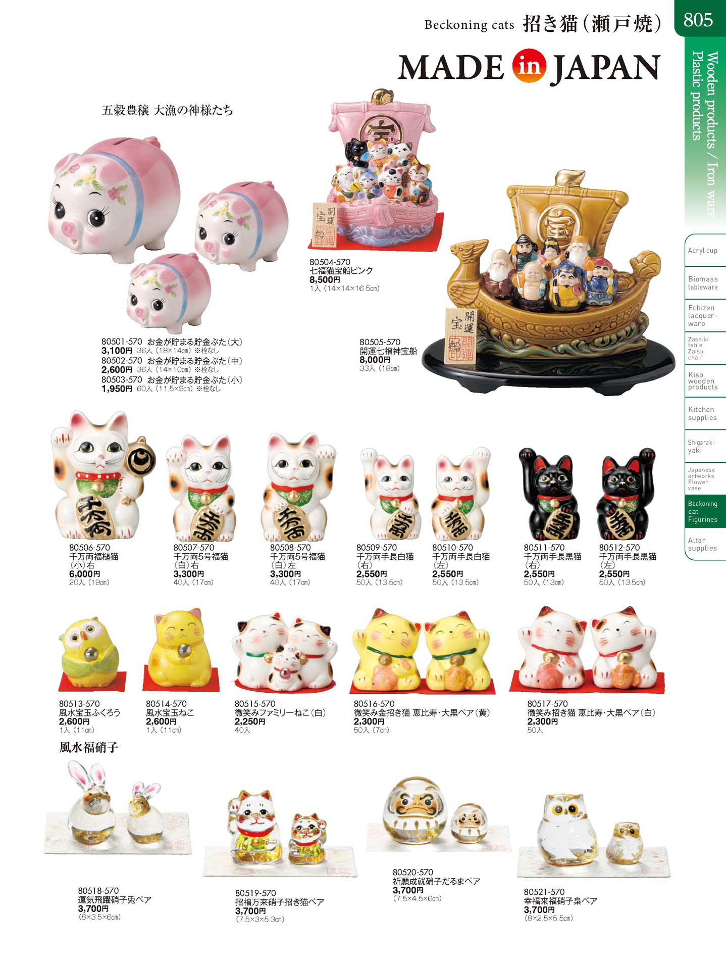 ねこねこ 様 風水宝玉ねこ（商品番号80514-570）