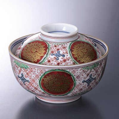 Side Food Bowls with Cover 11705