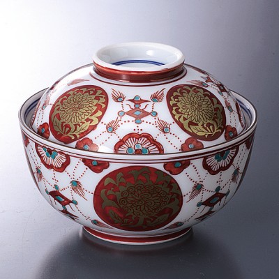 Side Food Bowls with Cover 11707