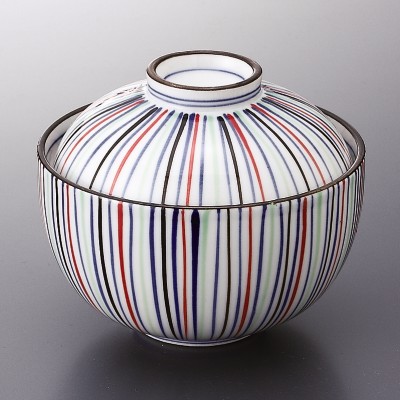 Side Food Bowls with Cover 11913