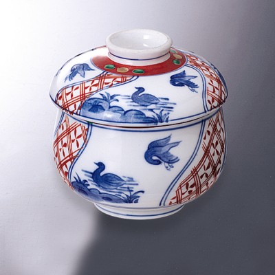 Side Food Bowls with Cover 12002