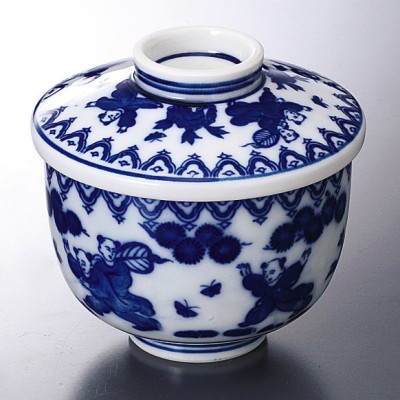 Side Food Bowls with Cover 12203